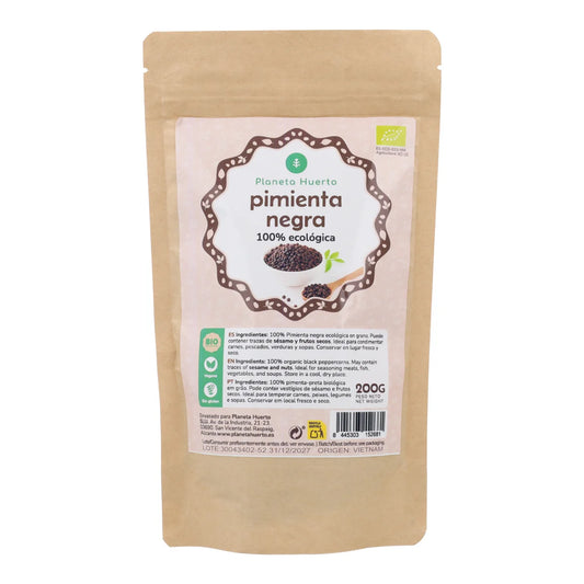 Pimenta preta biológica Planeta Huerto 100 g
