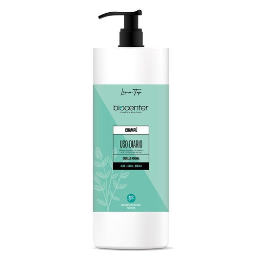 Bio Champô Uso Diário Aloe Coco Malva Biocenter 1000 ml