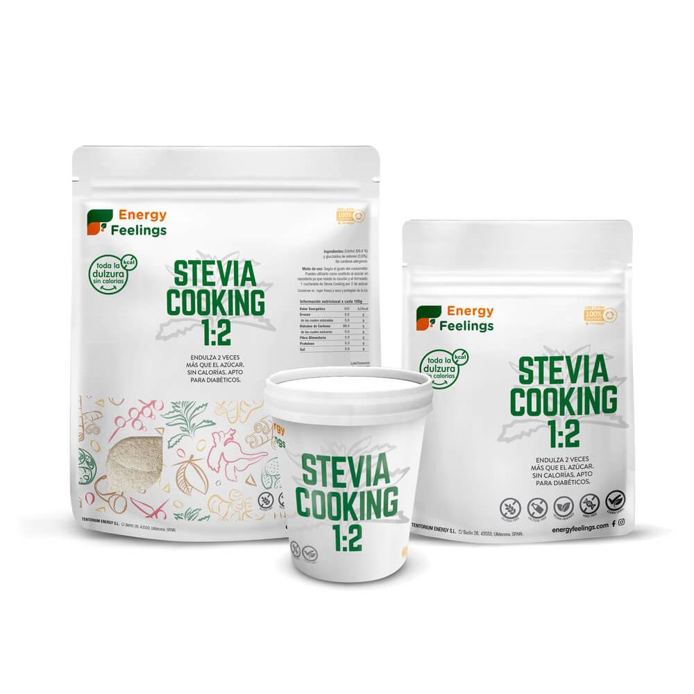 Stevia culinária 1:2 Energy Feelings 200 g