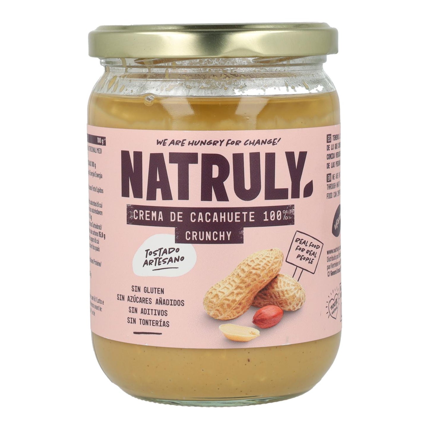 Manteiga de amendoim crocante natural 500 g