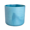 Vaso redondo reciclado Elho Ocean Azul Atlântico 22 cm