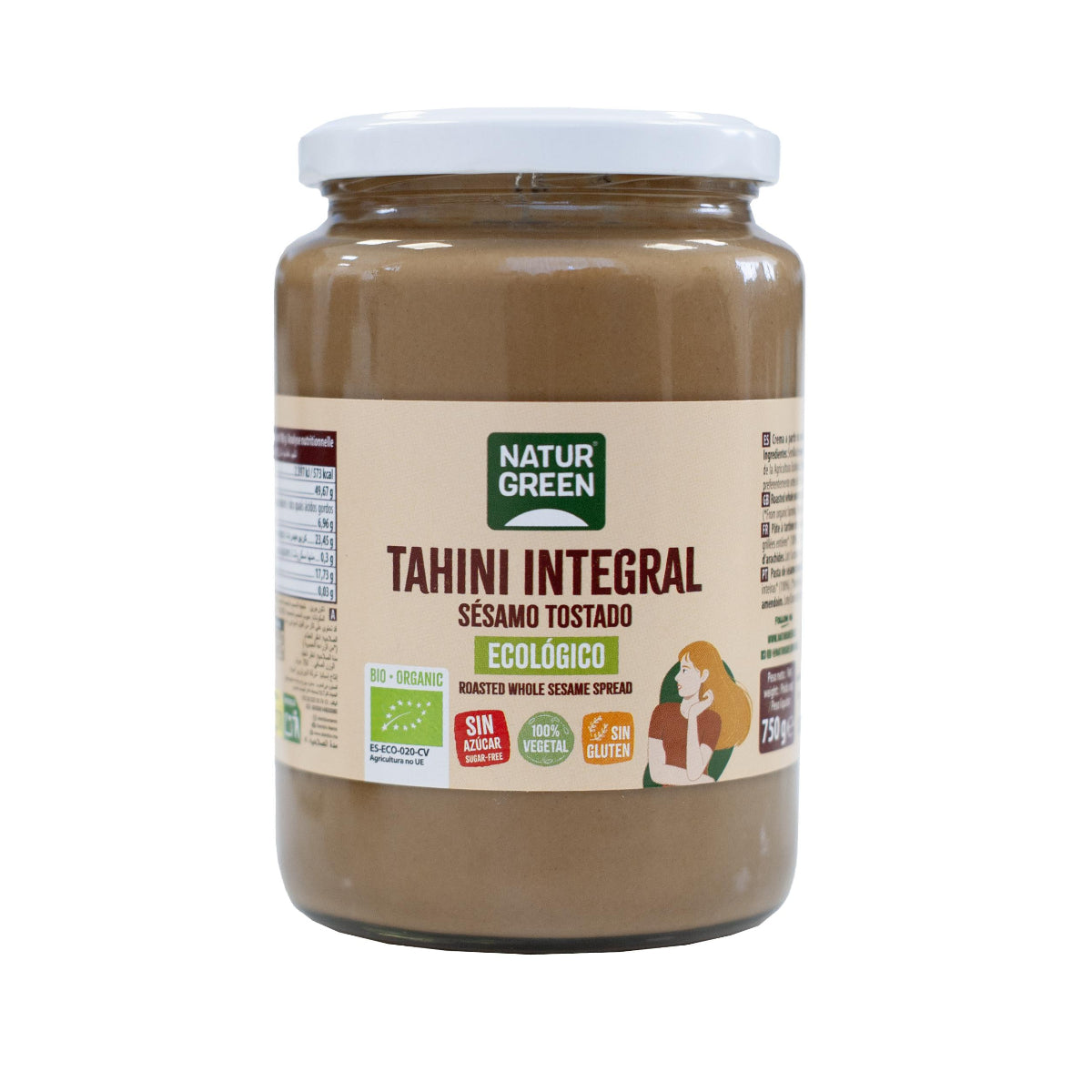 Tahini Assado Naturverde 800 g