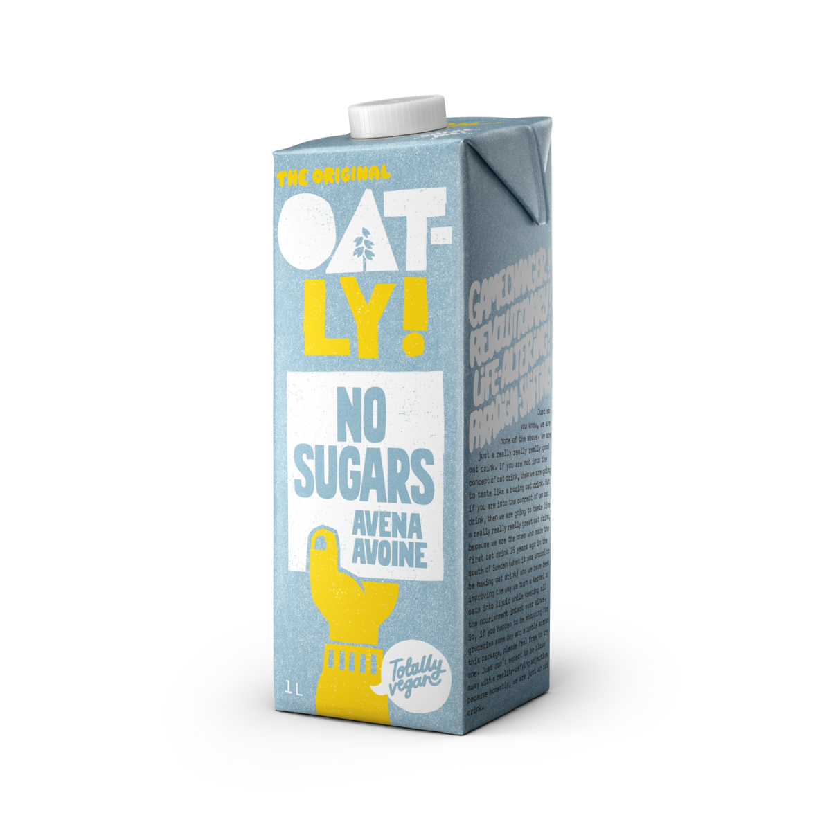 Bebida de aveia sem açúcar Oatly 1 L