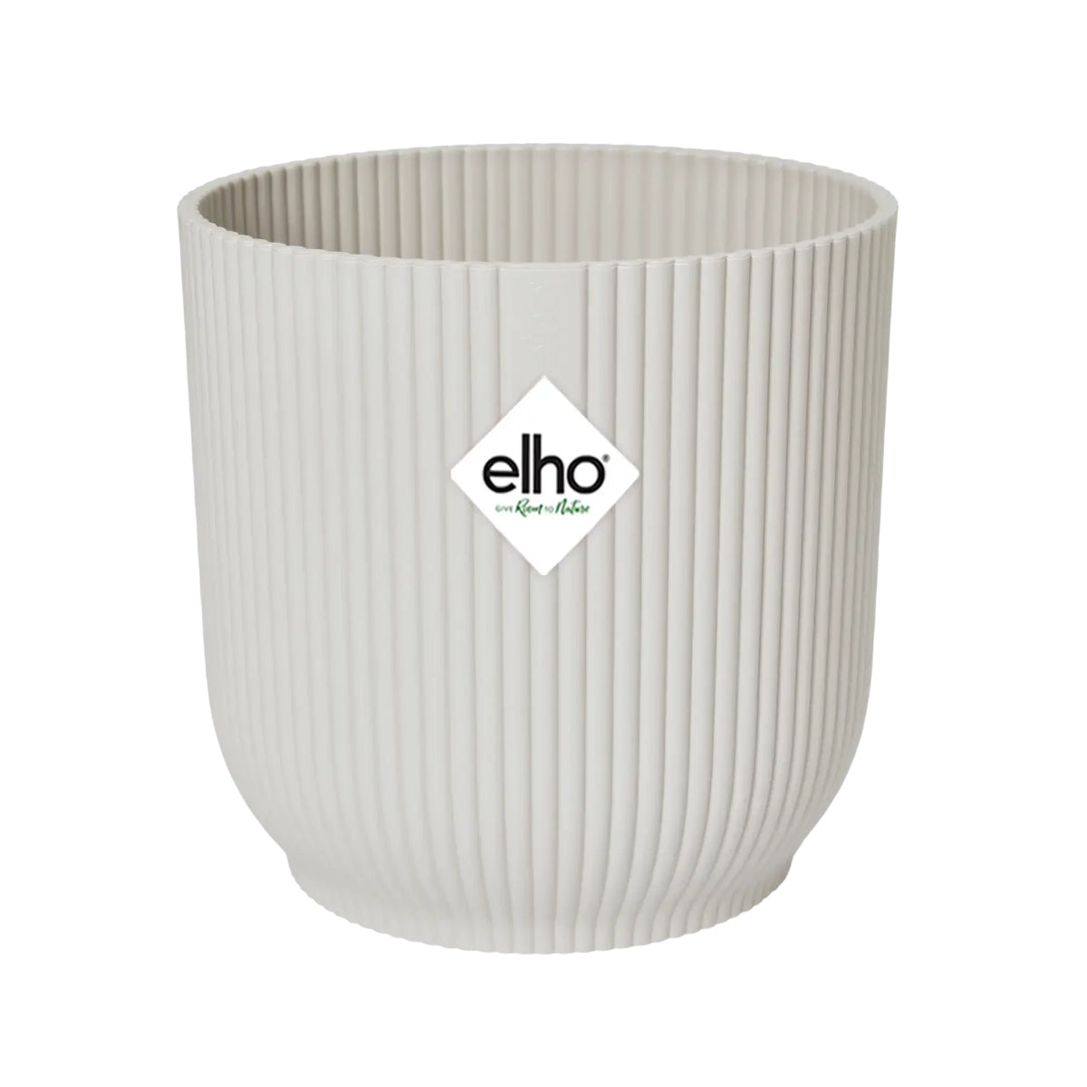 Vaso de flores redondo dobrável Vibes branco sedoso Elho 30 cm