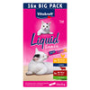 Liquid Snack Multipack  8 Salmón 8 Paté 16x15g