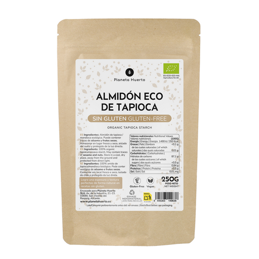 Amido de Tapioca Sem Glúten ECO Planeta Huerto 250 g