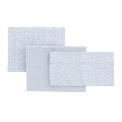 Lençol de berço de 3 peças (berço 60) Cambrass Be Ocean gis