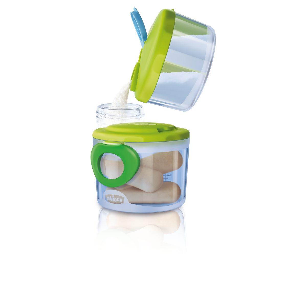 Conjunto dispensador de leite em pó 2 em 1 Chicco Easy Meal 0m+