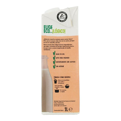 Pack de 6 Bebidas de Aveia Biológicas 0% Açúcar Ecocesta 1L