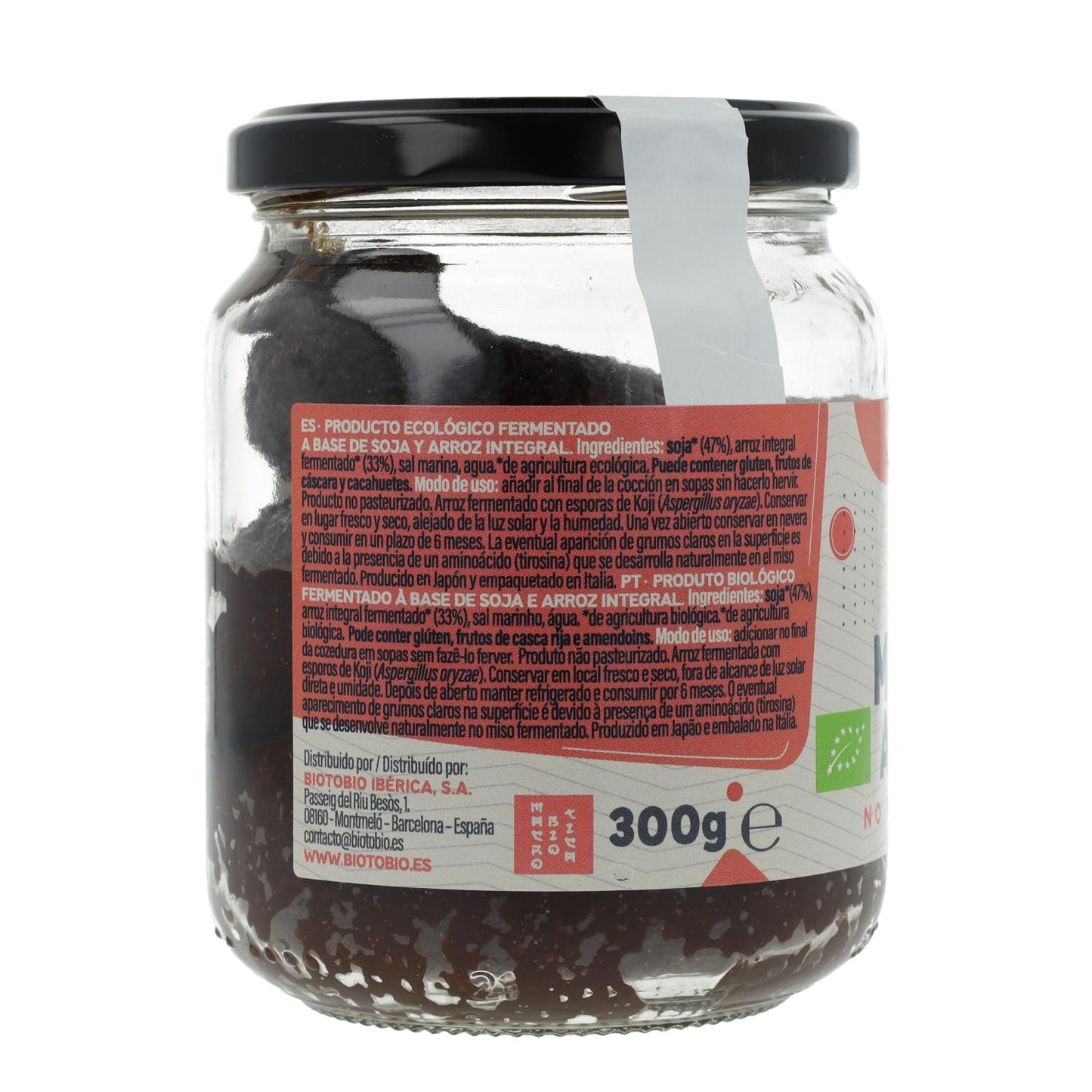 Miso de arroz biológico La Finestra Sul Cielo 300 g