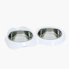 Comedero Doble para Gatos Blanco Catit PIXI