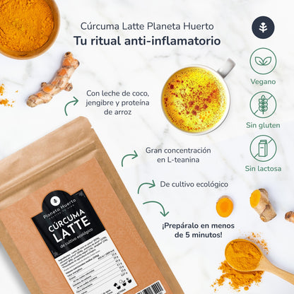 Leite Cúrcuma ECO Planeta Huerto 200 g