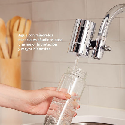 Embalagem de 2 cartuchos de filtro EcoPro Chrome SMR para água da torneira