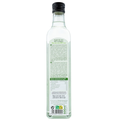Keto MCT Óleo de Coco ECO Planeta Huerto 500 ml