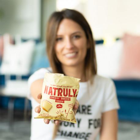 Salgadinhos de queijo Natruly 20g