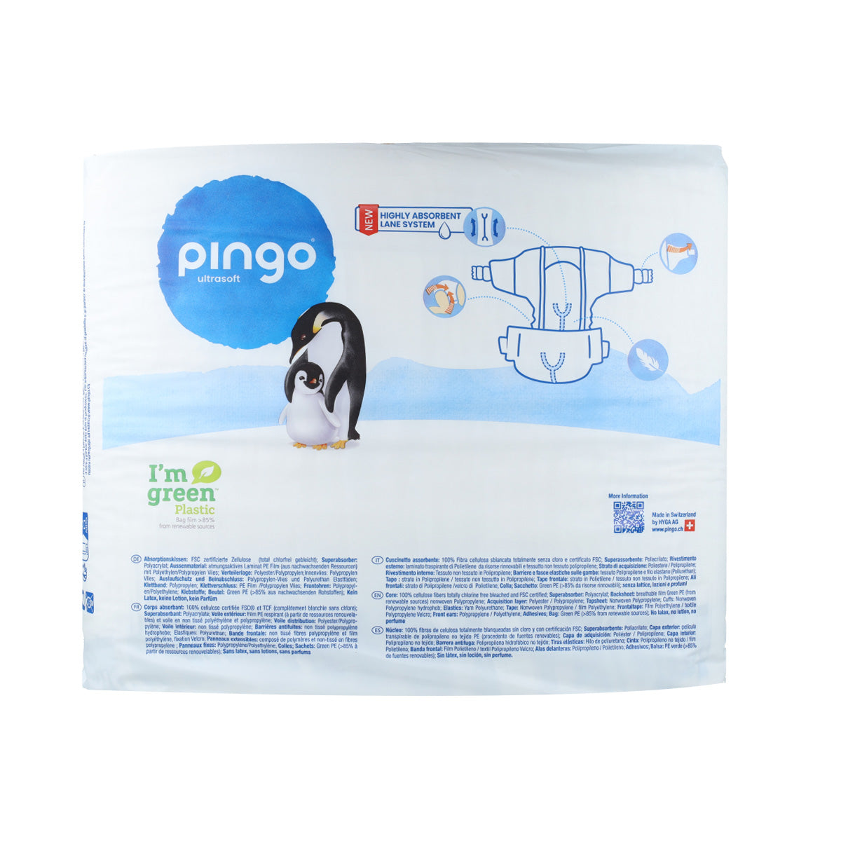 Fraldas T5 (12-25kg) Pingo 36 Unidades