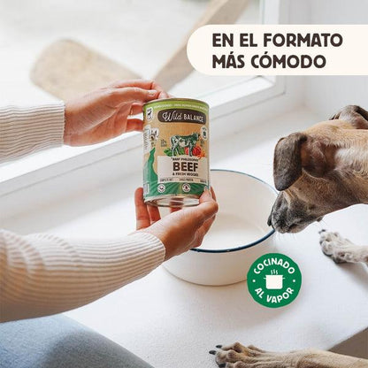 Wild Balance BARF Carne de Novilho Lata para Cães 400g