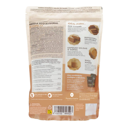 Farinha de Espelta Integral Eco Planeta Huerto 800 g