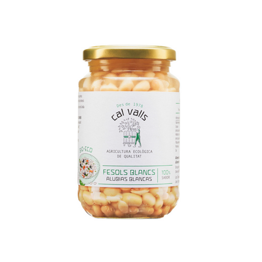 Feijão Branco Cozido do Campo Eco Cal Valls 350g