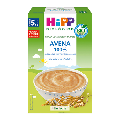 Embalagem x 2 Papas de Aveia 100% Biológica 200 g