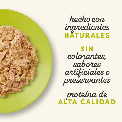 Applaws Cat Can Atum com Algas Marinhas 70g Ração Húmida Natural para Gatos Sem Grão