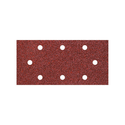 5 folhas de lixa adesivas 93 x 190 mm para lixadora orbital Wolfcraft