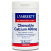Comprimidos mastigáveis ​​de cálcio 400 mg 60 comprimidos Lamberts