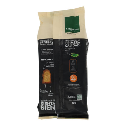 Pão Torrado Santiveri 25% Proteína 240 gr