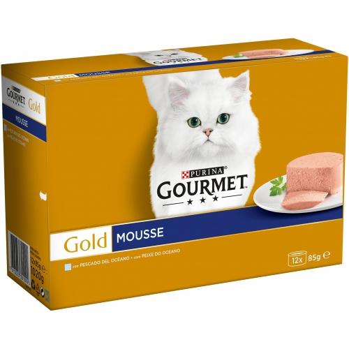 Mousse GOURMET GOLD PesOceano Multipack (12 x 85 g)