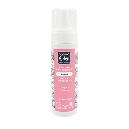 Espuma de Limpeza Suave Naturabio, NATURABIO, 200 ml