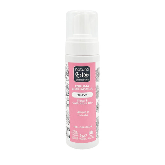 Espuma de Limpeza Suave Naturabio, NATURABIO, 200 ml