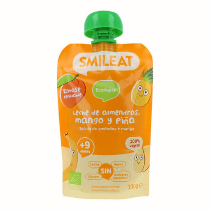 Saquetas Amêndoa, Manga e Ananás ECO Smileat, 100gr