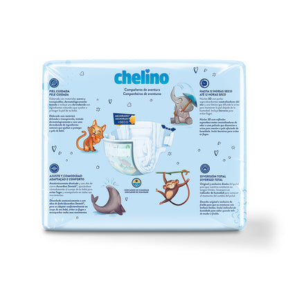 FRALDA CHELINO T6 Júnior (17-28Kg) 27 unidades