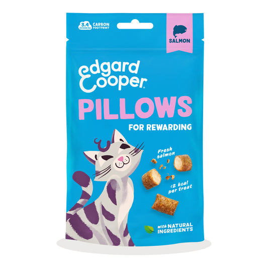 Salmon Bites Petiscos Naturais para Gatos Edgard Cooper 60g