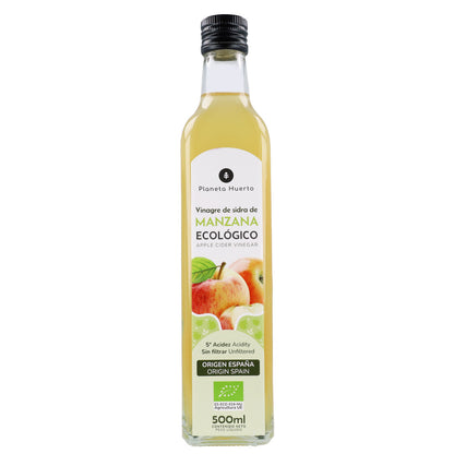 Vinagre de maçã não filtrado ECO Planeta Huerto 500 ml