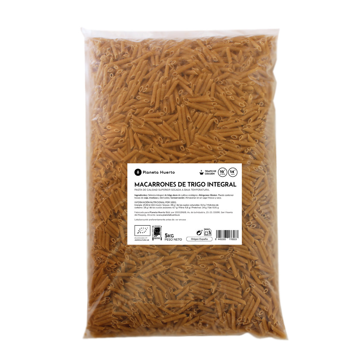 Massa integral ECO Planeta Huerto 5 Kg