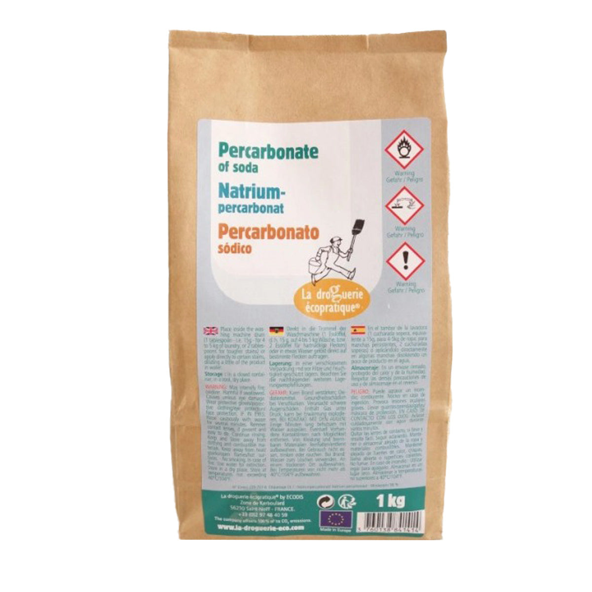 Percarbonato de sódio La Droguerie Ecologique 1kg