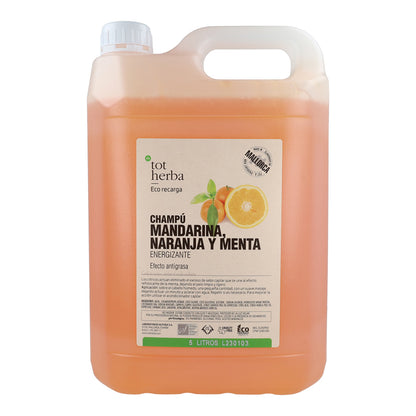 Champô Tot Herba Laranja Tangerina e Menta 5 litros
