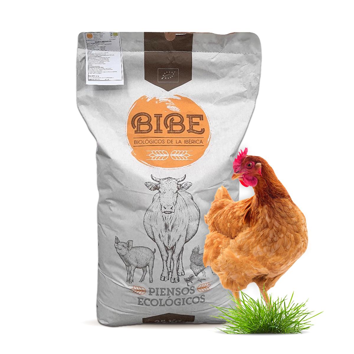 Ração biológica para frango do campo 25 kg