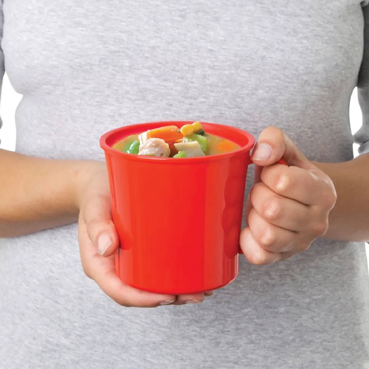 Caneca hermética média para micro-ondas 656 ml