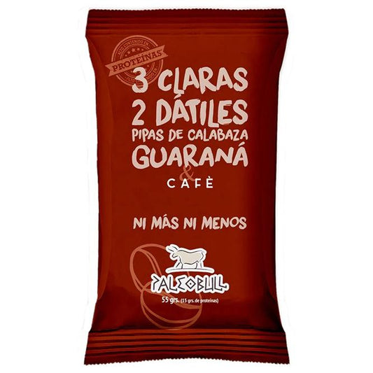 Barra energética de café e guaraná Paleobull 55 g