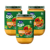 Embalagem de 3 frascos de vegetais Hero Baby com lentilhas e frango, APENAS 190 g