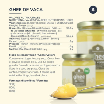 Manteiga clarificada Ghee ECO Planeta Huerto 300 g
