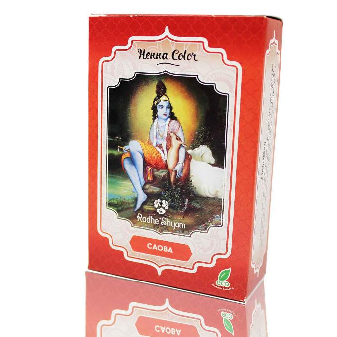 Henna em pó de mogno Radhe Shyam 100 g