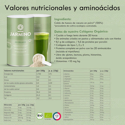 Pó de Bio Colagénio Jarmino 300g
