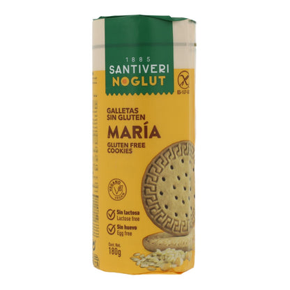 Bolachas Maria sem glúten Santiveri Noglut 180 g