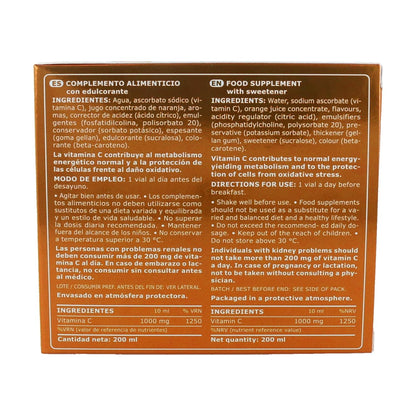 Marnys Lipossomal Vitamina C 20 ampolas