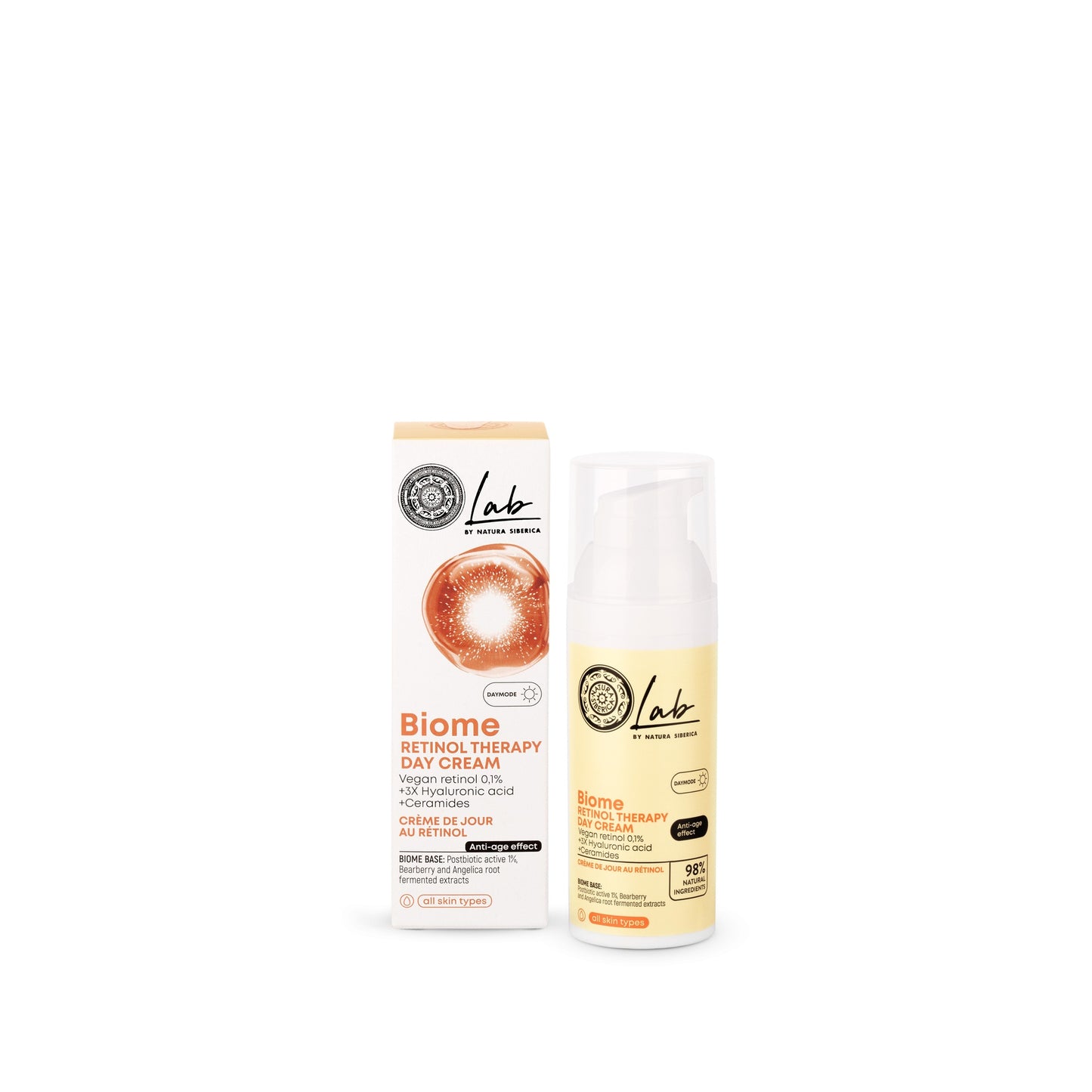 Natura Siberica Creme Facial de Dia com Retinol 50 ml