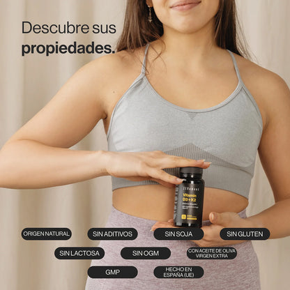 Vitamina D3 + K2, Colecalciferol (2000 UI) e MK-7 (150 μg) Zenement, 200 comprimidos