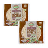 Embalagem de 2x Base de Pizza de Espelta de Massa Fina Biocop (3 bases) 390 g
